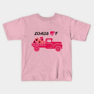 Loads of Love Cute Valentines Day Kids T-Shirt